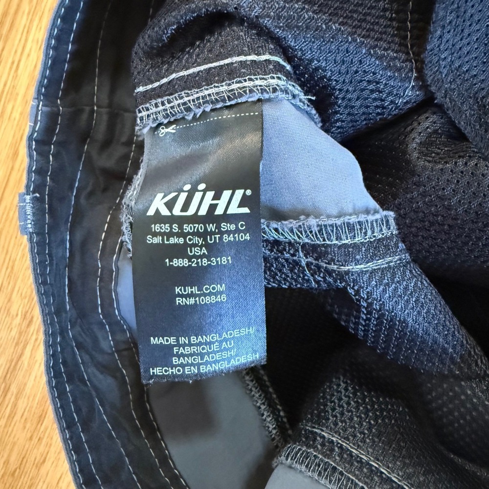 Kuhl Renegade Cargo Shorts Mens 32 dark gray Excellent Hiking Outdoor - Picture 7 of 9